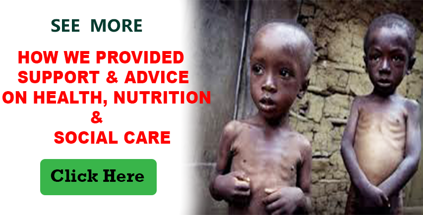 Nutrition and health at Good Child Missions